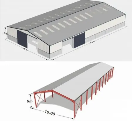 تصميم هناجر ومستودعات في اليمن|تكلفة المتر وأفضل المواصفات 