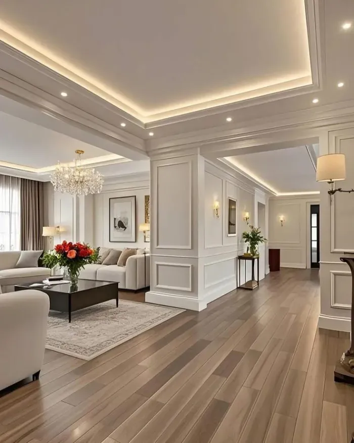 صور ديكورات داخليه لريادة إعمار للاستشارات الهندسية باليمن