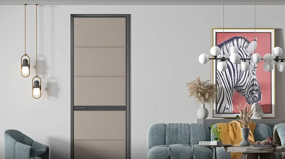 أبواب خشب داخلية مودرن في اليمن:الفخامة والجودة للأبواب 