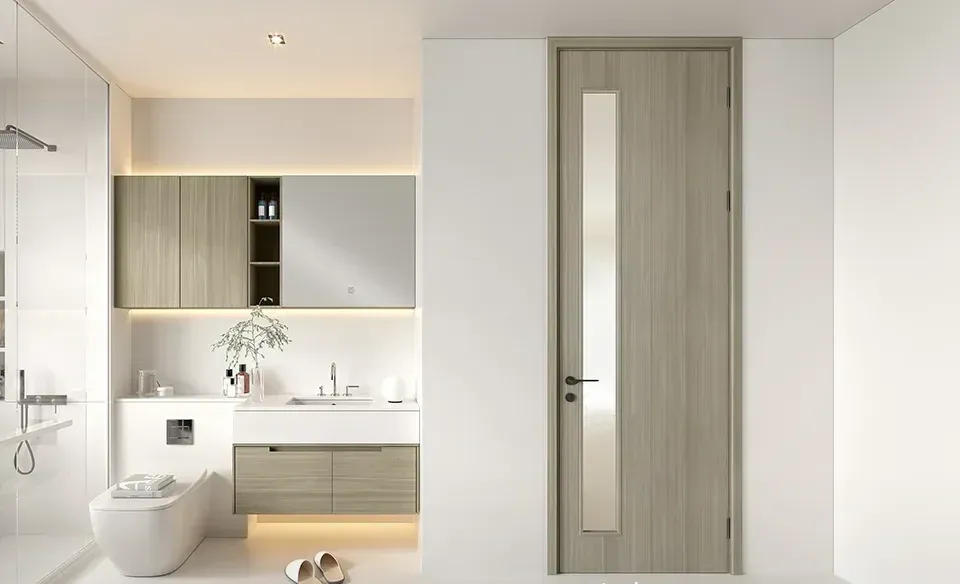 أبواب خشب داخلية مودرن في اليمن:الفخامة والجودة للأبواب 