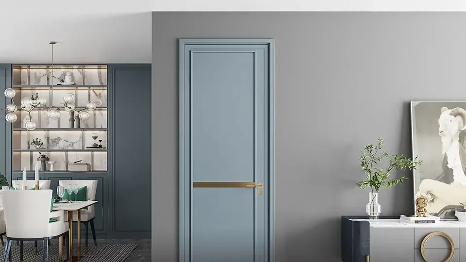 أبواب خشب داخلية مودرن في اليمن:الفخامة والجودة للأبواب 