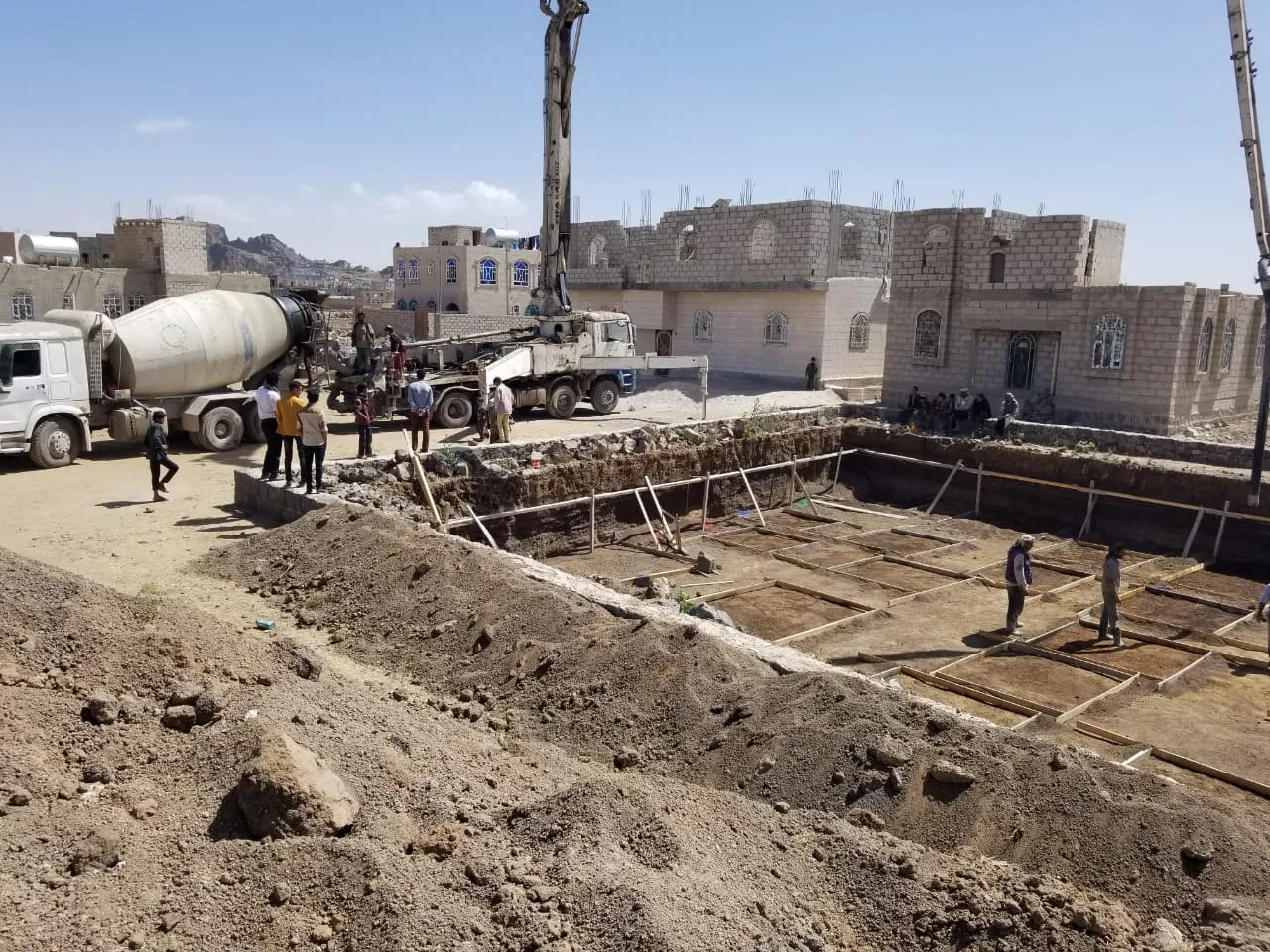 بناء عظم باليمن | مقاول بناء عظم وأسعار تنفيذ الهيكل الإنشائي